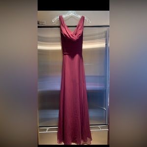 Davids Bridal Bridesmaid dress - Wine Color Size 4